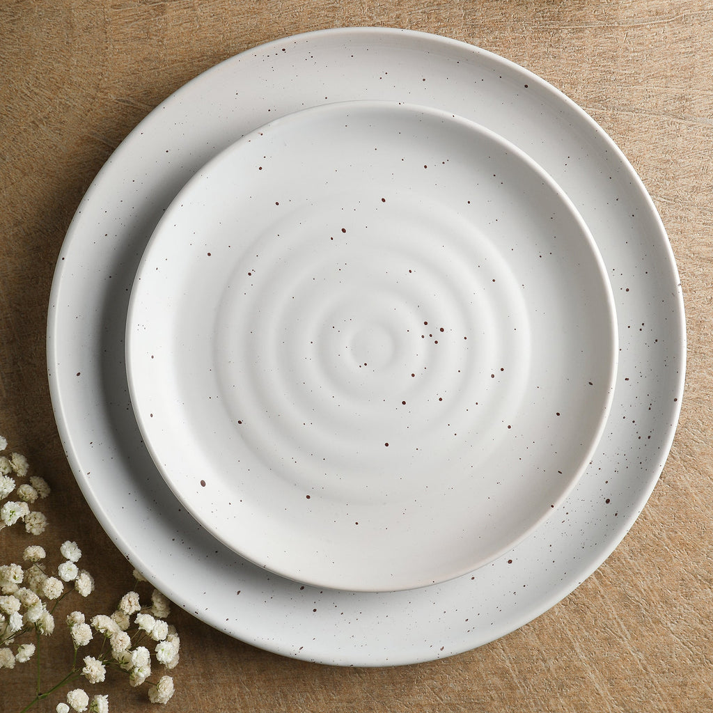 Ion Stoneware Dinnerware Set - White