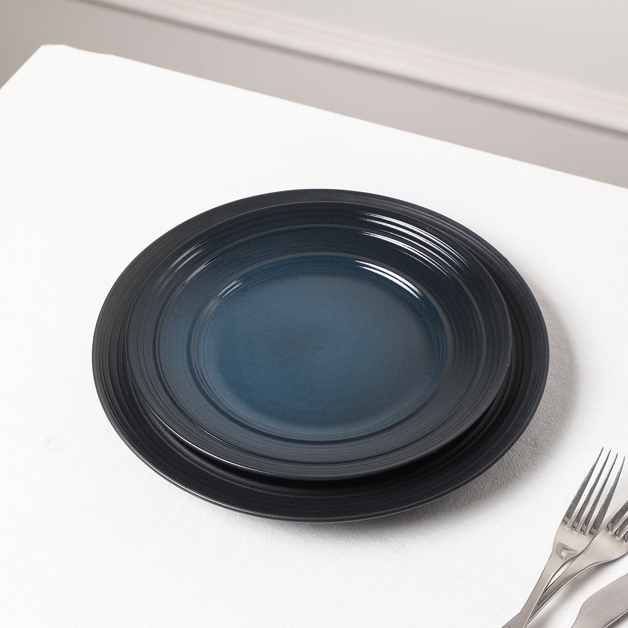 Celeste Stoneware Dinnerware Set - Blue