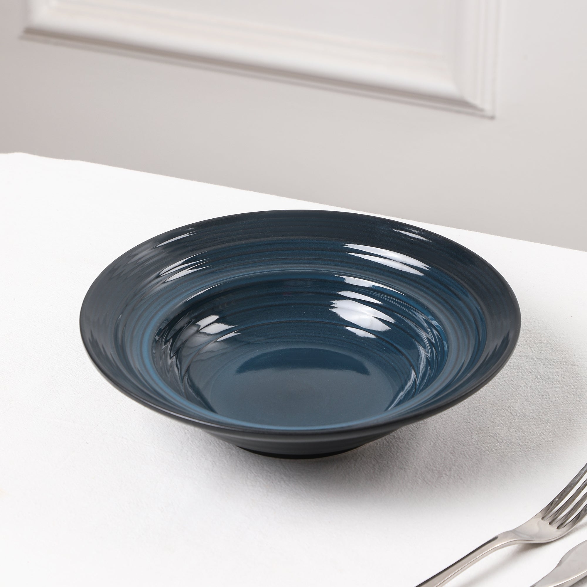 Celeste Stoneware Dinnerware Set - Blue